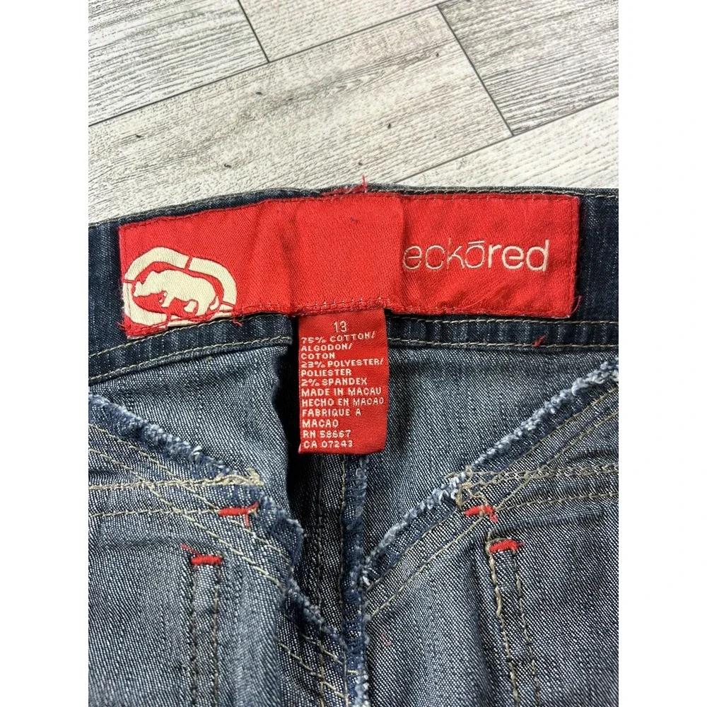Ecko‎ Red Women's Classic Low Waist Boot Cut Denim Jeans 13_2